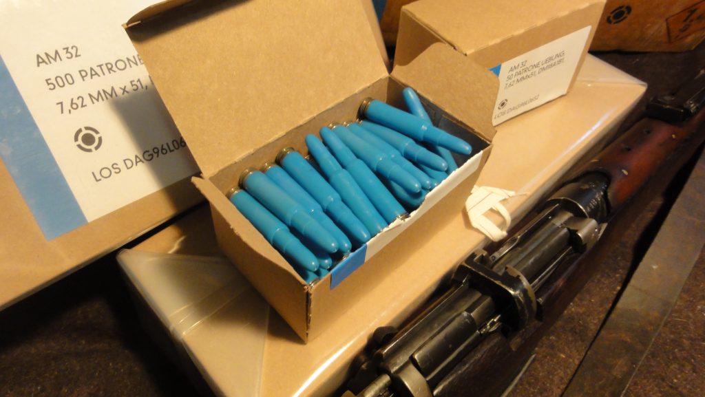 Blue Training Ammunition